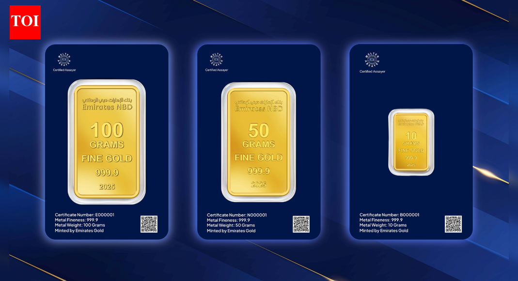 Emirates NBD launches UAE’s first bank-branded gold bar