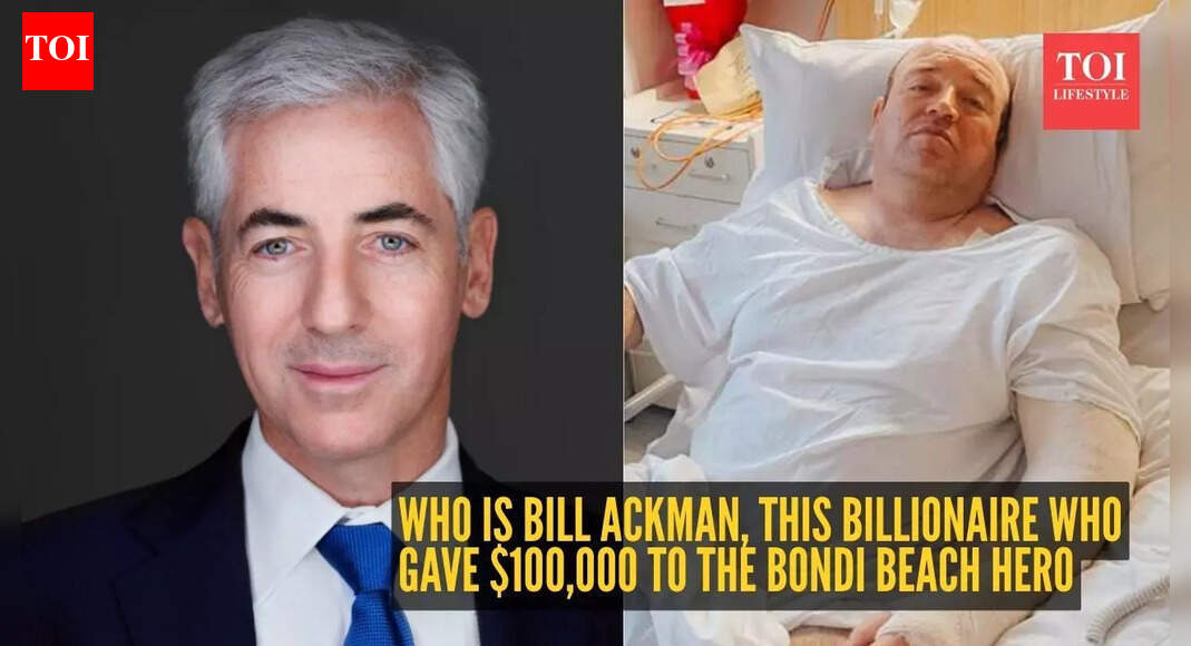 Who is Bill Ackman, the billionaire who donated $100,000 to the brave Bondi Beach hero