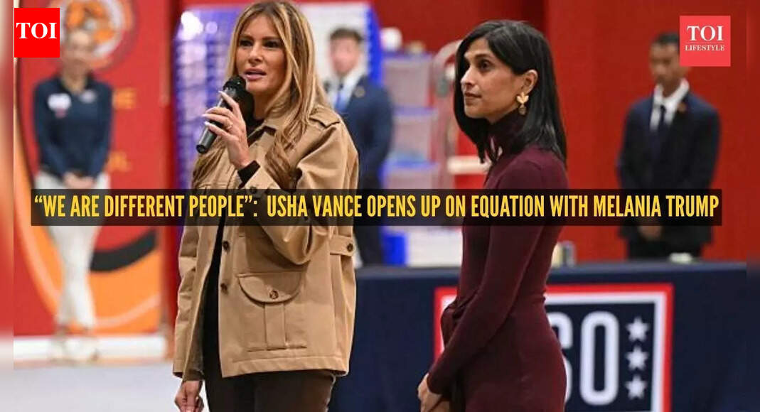 Usha Vance breaks silence on bond with Melania Trump: “We are different people”