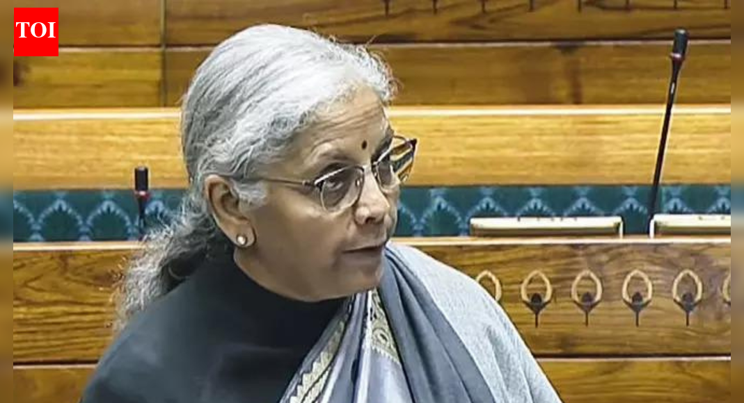 ‘Can a dead economy grow at 8.2%?’: FM Sitharaman rebuts Trump remark in Lok Sabha;  cites IMF ratings upgrade – The Times of India