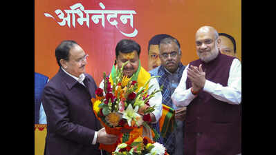 Nitin Nabin takes charge as BJP national working president