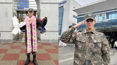 Taeyong's emotional military discharge makes NCT history