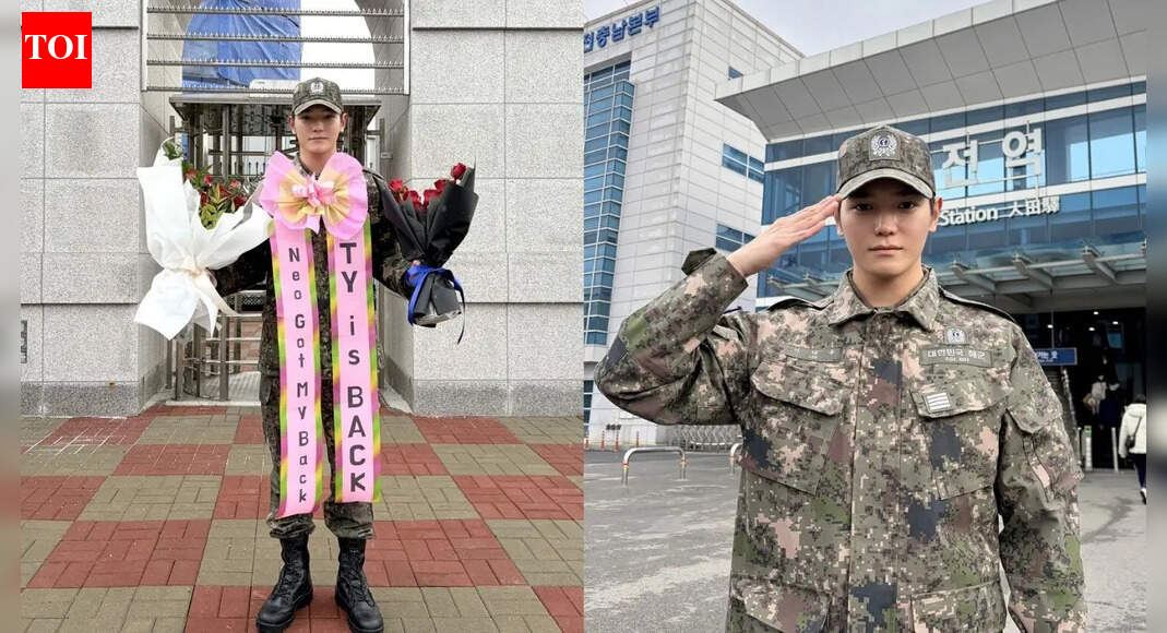 Taeyong's emotional military discharge makes NCT history