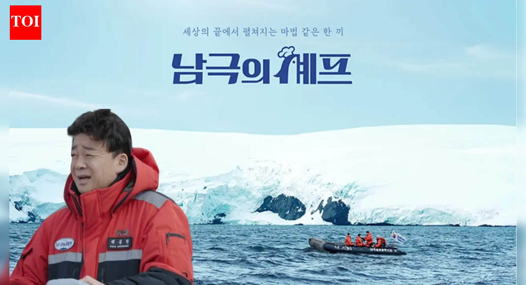 Here's how celebrity chef Baek Jong-won fought the Antarctic kitchen nightmare
