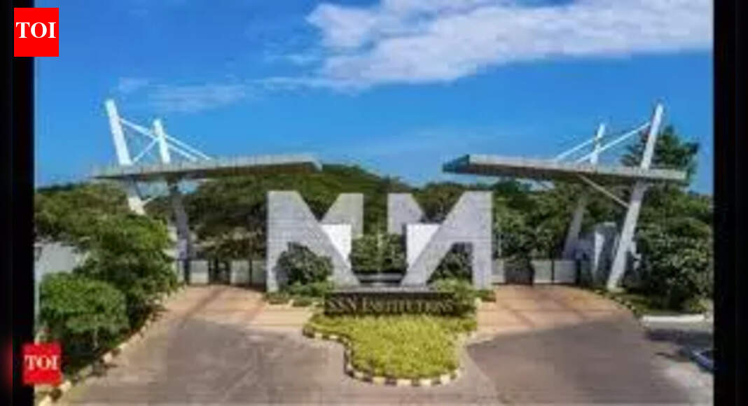 No admission to SSN college of engineering from next year | Chennai News