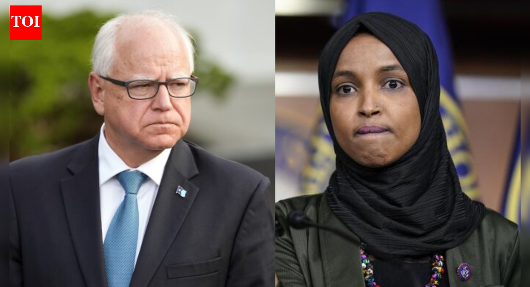 ‘Racial profiling’: Tim Walz says Ilhan Omar's son, questioned by ICE, was 'following the law'