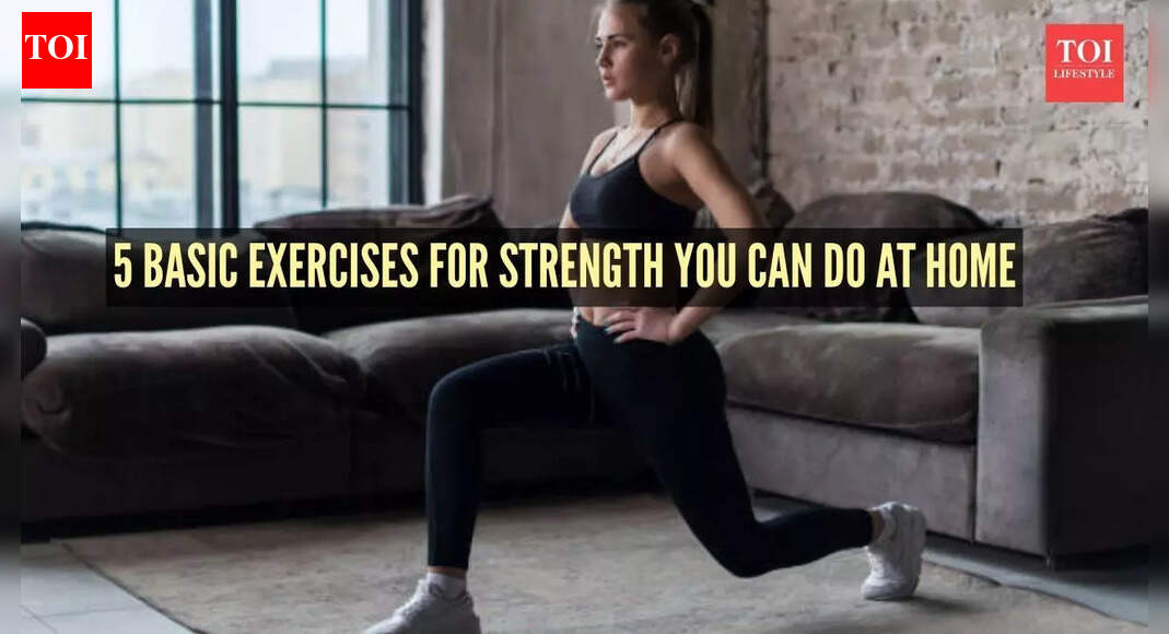 5 basic exercises for strength you can do at home