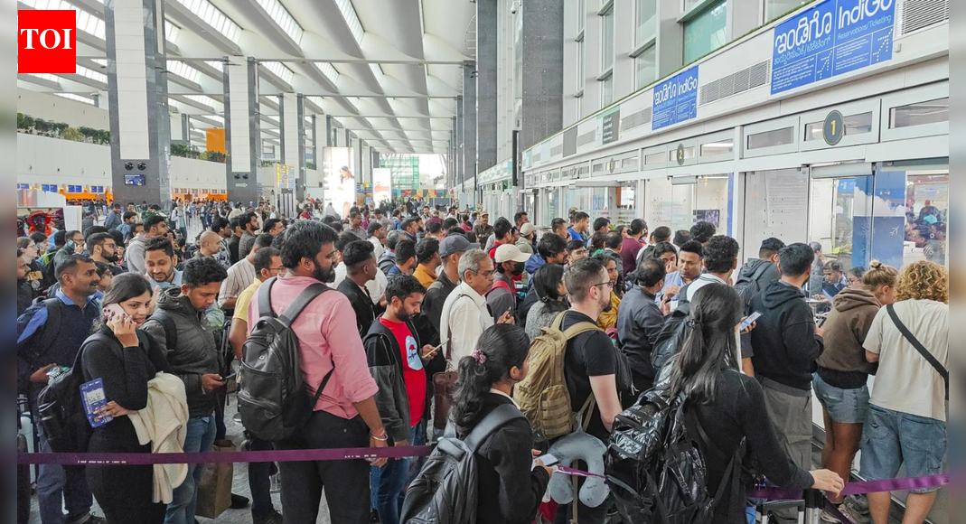 Bengaluru airport outrage: Passengers fume as KIA’s compel them to trek 800 meters for cabs; flyers irked by kerbside clampdown