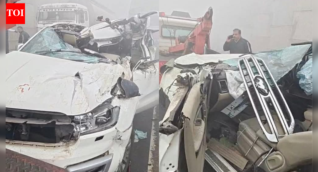 NCR fog horror: Dense fog triggers series of accidents in Nuh, Gurgaon, Faridabad; authorities clear wreckage using cranes