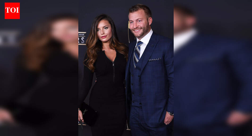 Sean McVay rushes to hospital after Los Angeles Rams' win as wife Veronika gives birth to second son