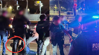 Rob and Michele Reiner murder: Son arrested; photos emerge of Nick handcuffed and pinned to the ground