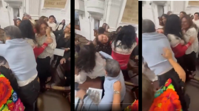  Mexico City lawmakers pull hair, elbow, slap during debate - what led to the drama?