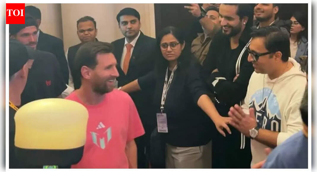 Did Lionel Messi ignore Ashneer Grover in Delhi during the ‘GOAT’ India tour? Video goes viral - Watch
