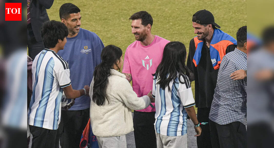 Messi's GOAT Tour Ends: Argentina star leaves India after four-city farewell