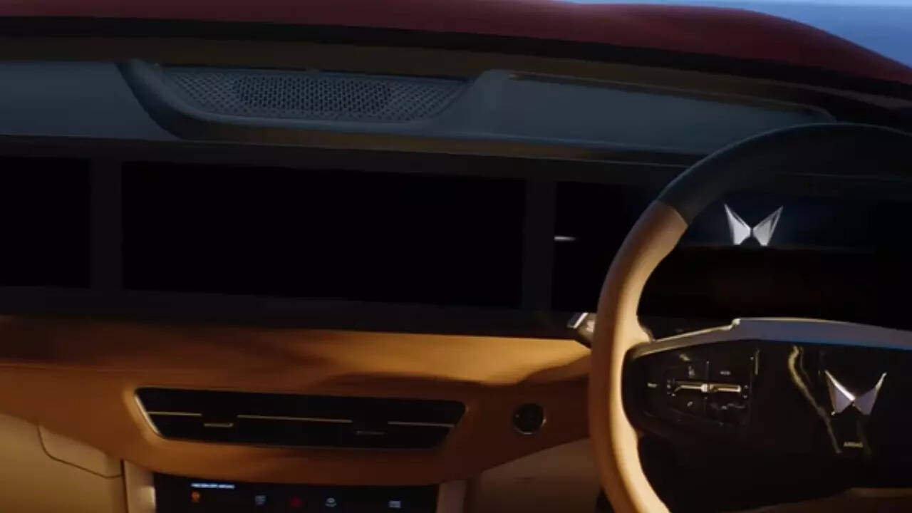Mahindra XUV 7XO interior teased: Key details, what to expect - The Times  of India