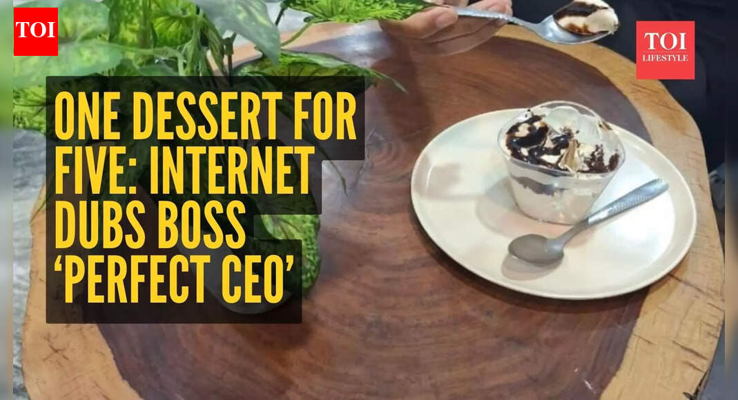 Boss orders one dessert for five team members, internet says he is ‘perfect CEO material’
