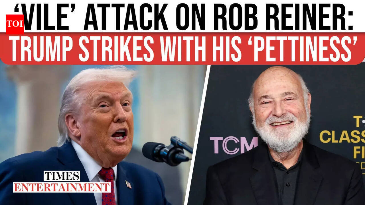 Trump Politicises Rob Reiner’s Death In Explosive Late-Night Post | WATCH