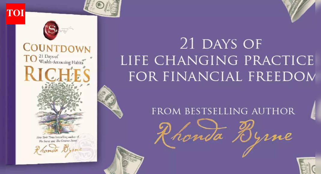 New Book: Countdown to Riches: 21 Days of Wealth-Attracting Habits by Rhonda Byrne gives tips to manifest money in 3 weeks