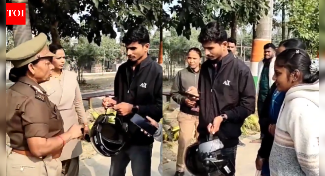 ‘Don’t roam around without a guardian’: UP cop mistakes siblings for couple at temple park, advises girl; shunted