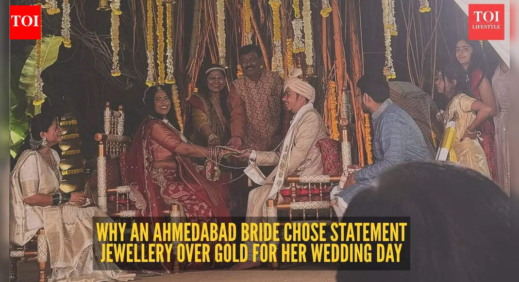 A wedding without gold: This Ahmedabad bride broke traditional Indian bridal norms by ditching gold jewellery - Here’s why