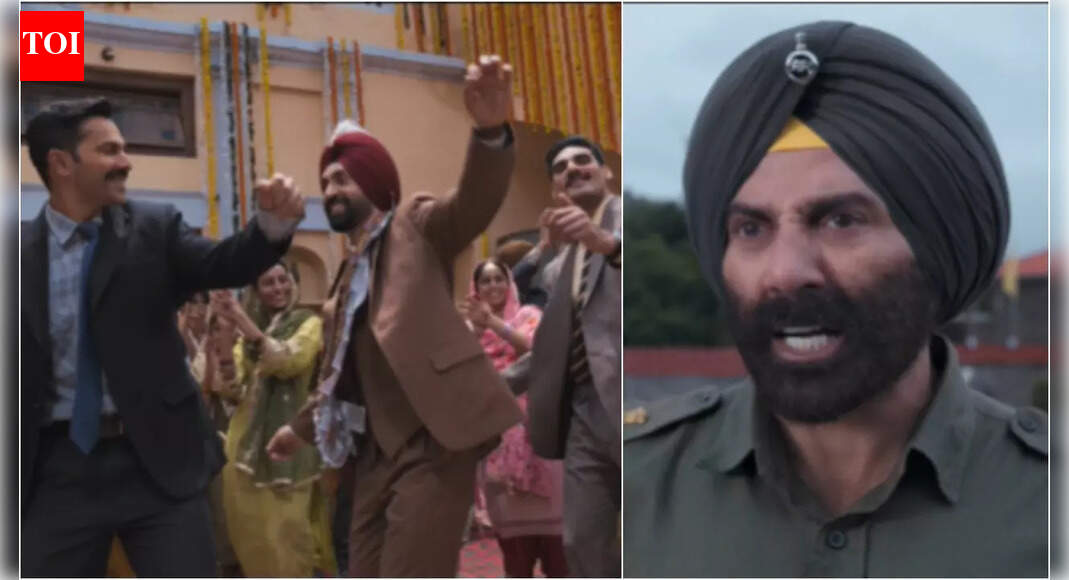 Border 2 teaser out: Sunny Deol revives iconic gun moment; Varun, Diljit lead