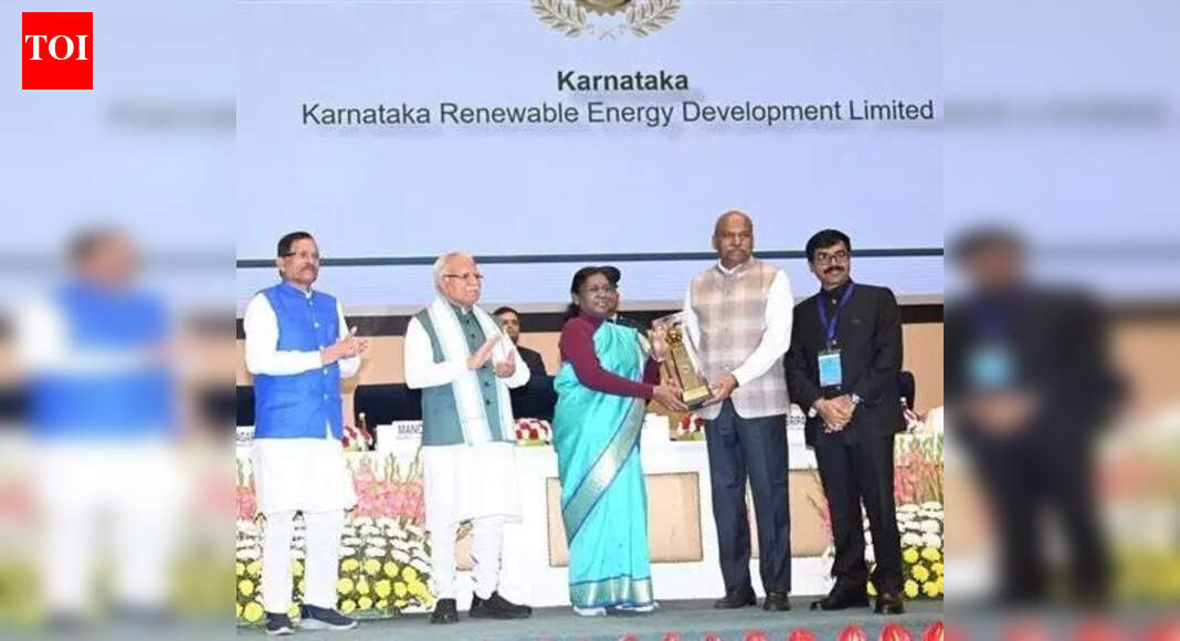 Karnataka pips Maharashtra to win national conservation energy award-2025