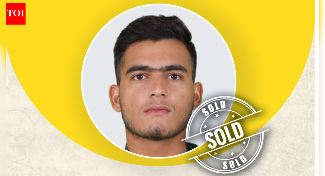 Prashant Veer: 20-year-old left-armer snapped up by CSK for Rs 14.20 crore at IPL Auction