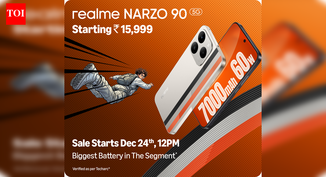 Realme Narzo 90, Narzo 90x with 7,000 mAh battery, 50MP camera launched in India: Price, specs and more