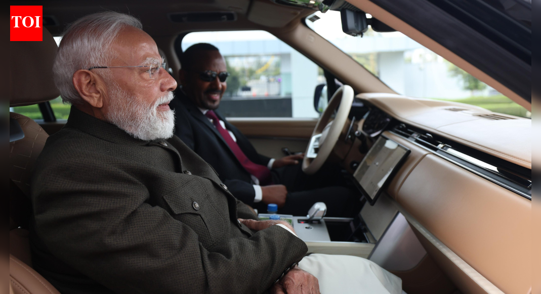 Unique gesture: Ethiopia PM drives Modi to hotel, takes detour; what's on agenda