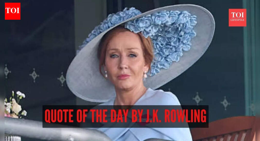 Quote of the day by J.K. Rowling: “It is impossible to live without failing at something, unless you live…”