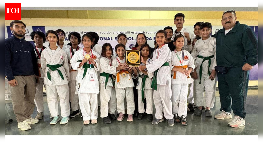 350 students participate in inter-school taekwondo championship in Noida