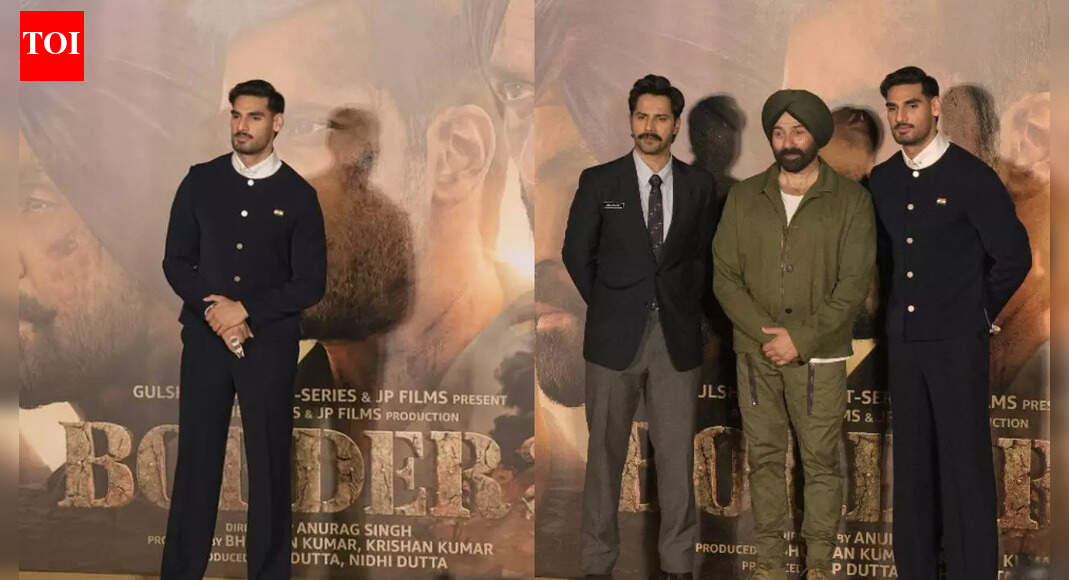 Ahan Shetty gets emotional at ‘Border 2’ teaser launch, shares ‘Border’ star and father Suniel Shetty’s advice: ‘My hands were shaking’