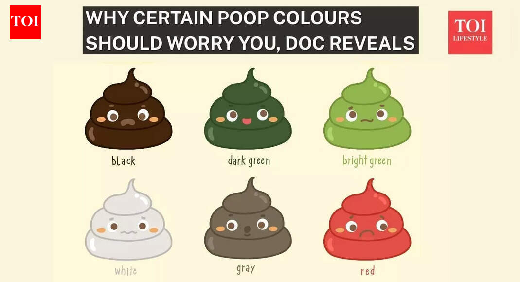 Yellow or black poop? Why certain poop colours are worrisome, doc explains