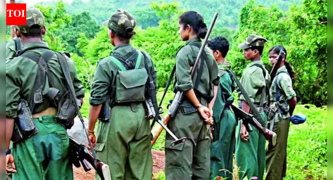 Chhattisgarh: 34 Naxals surrender in Bijapur; carried Rs 84 lakh reward