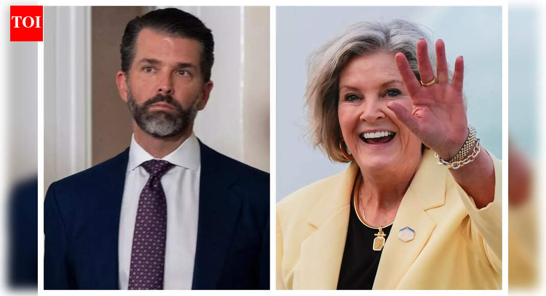 'She doesn't talk much': Donald Trump Jr jumps to defend Susie Wiles amid row over Vanity Fair interview