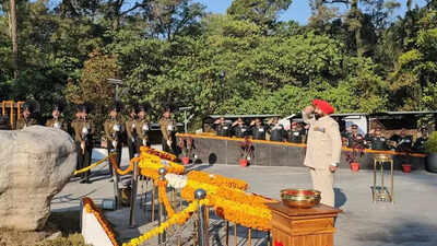 Army marks Vijay Diwas at Shaurya Sthal in Dehradun