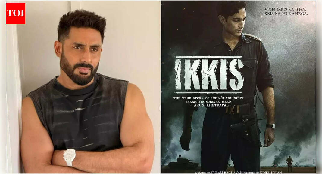 Abhishek Bachchan hails Agastya Nanda's dedication for 'Ikkis'; says, 'This is a huge honor'