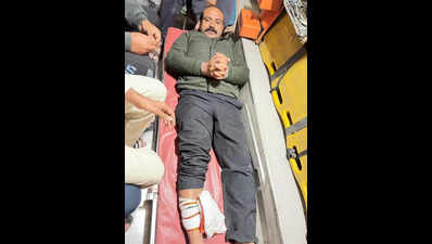 History-sheeter wanted for double murder shot in the leg