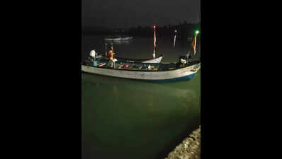 Missing fishing boat located off Karwar coast, brought back