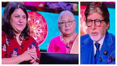  Contestant duo Pooja Popat and her mom Bharati quit before attempting the Rs 12,50,000 question; later guess the correct answer