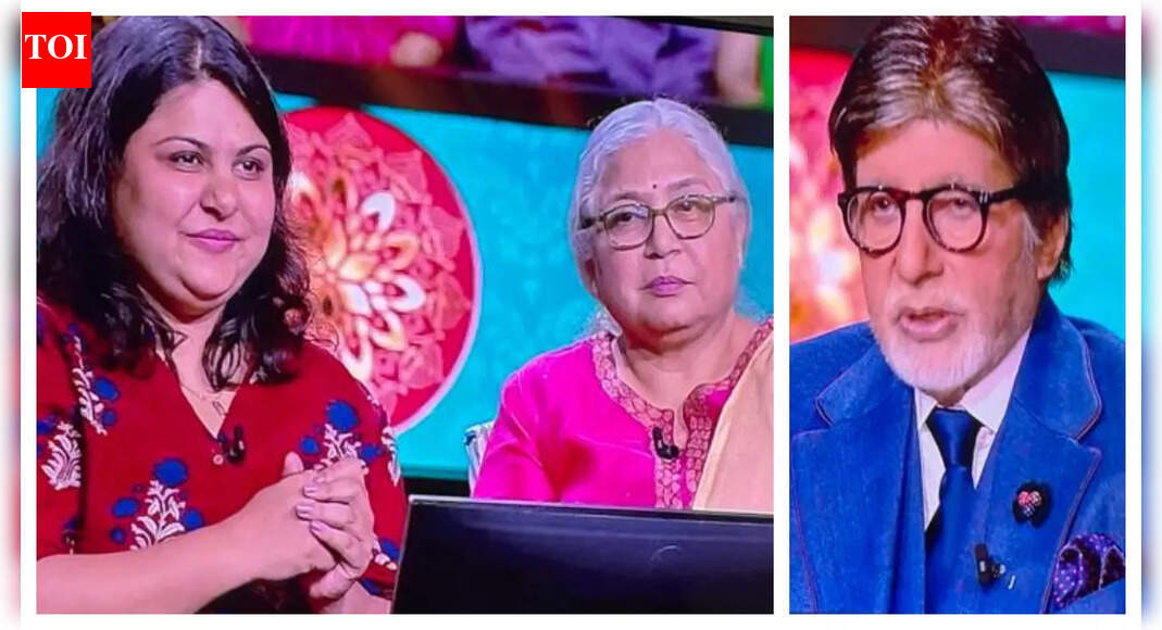 Kaun Banega Crorepati 17: Contestant duo Pooja Popat and her mom Bharati quit before attempting the Rs 12,50,000 question; later guess the correct answer