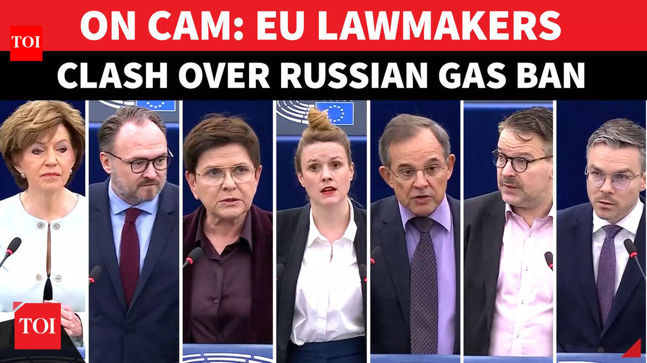Putin ‘LAUGHS’ At Russian Gas Faceoff In EU Parliament; Italy, France ...