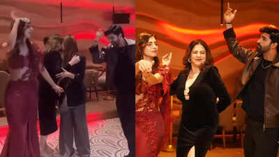  Actress’s dance moves with Kunickaa Sadanand’s son, Ayaan Lall, go viral - Watch