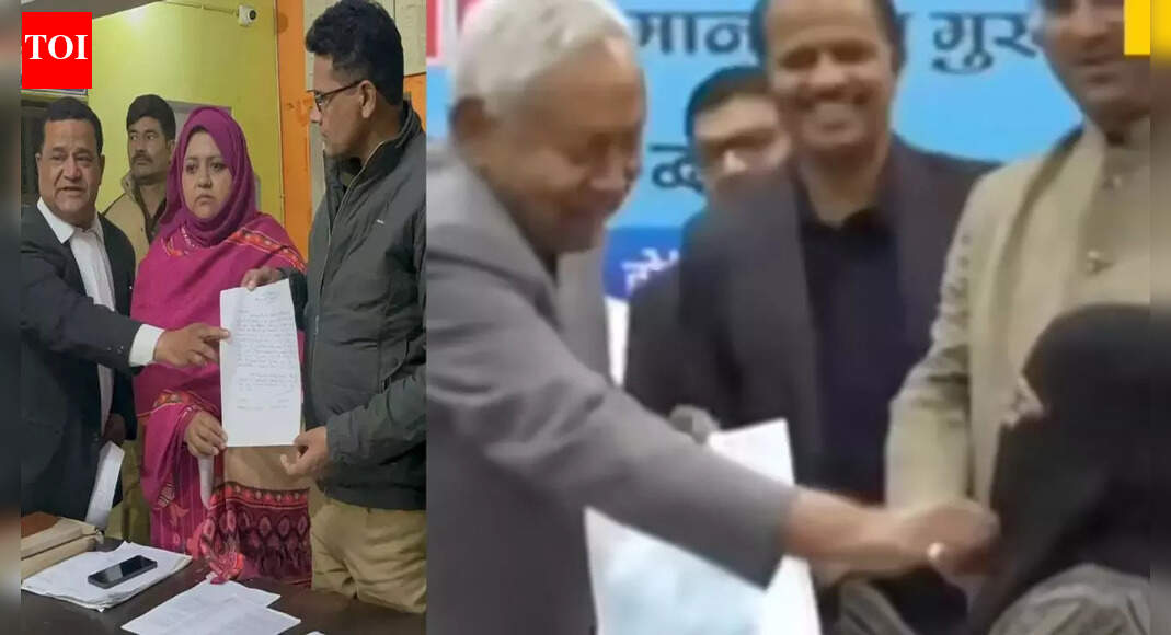 Nitish Kumar hijab video row: SP leader files complaint against Bihar CM, UP minister Sanjay Nishad; strict action sought