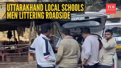 “Is this a bar?” Uttarakhand local schools men littering roadside, internet applauds
