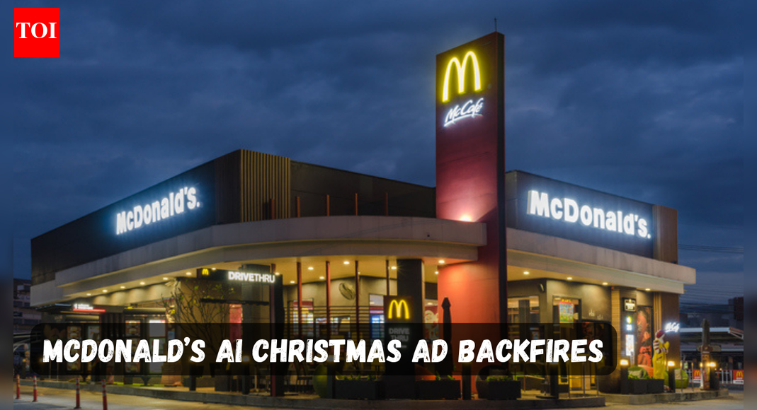 McDonald’s AI Christmas ad backfires, exposing the limits of festive automation