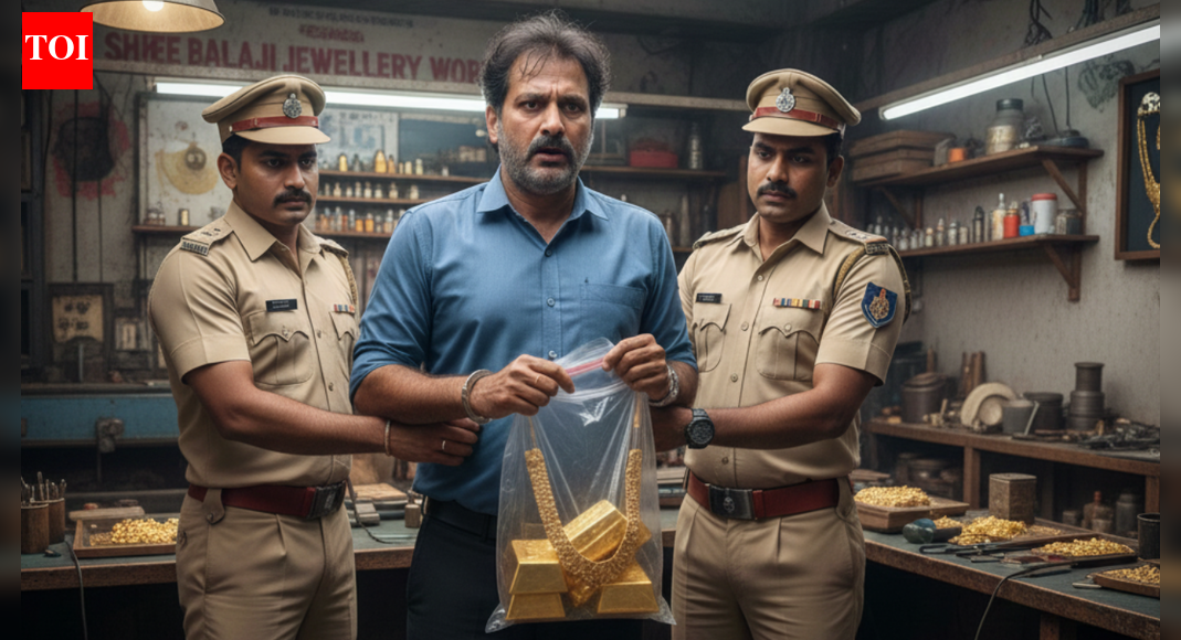 Delhi: Man arrested for posing as police officer, conducting fake raid at jewellery workshop; steals over 1 kg of gold