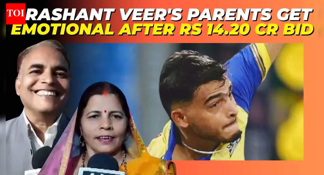 Prashant Veer's parents react after their son gets a Rs 14.20 crore IPL deal