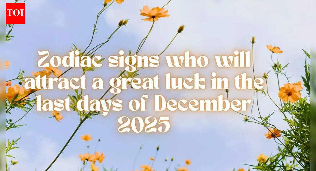 Zodiac signs who will attract a great luck in the last days of December 2025
