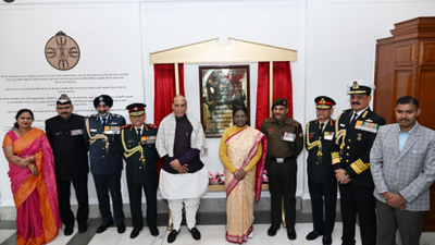 In pictures: President Murmu inaugurates Param Vir Dirgha at Rashtrapati Bhavan; portraits of all 21 awardees on display